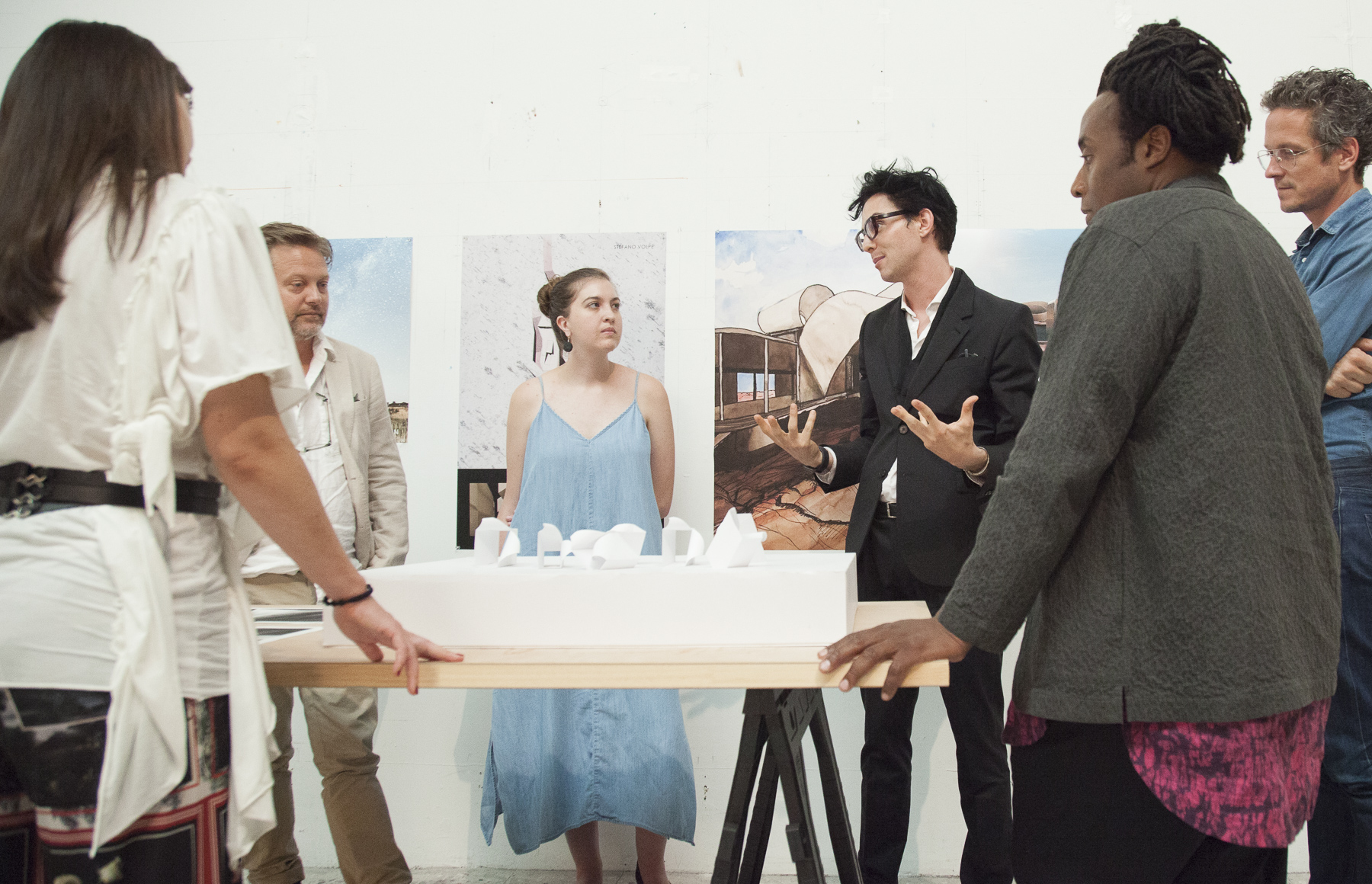 2019 Resident Madison Cook’s final critique with guest critics Martin Stigsgaard, Christoph Kumpusch, Christian Wassmann, Ashley Simone, and Anthony Titus.
